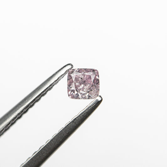 0.20ct 3.16x3.01x2.15mm GIA SI2 Fancy Purple-Pink Cushion Brilliant π¦πΊ 24098-01