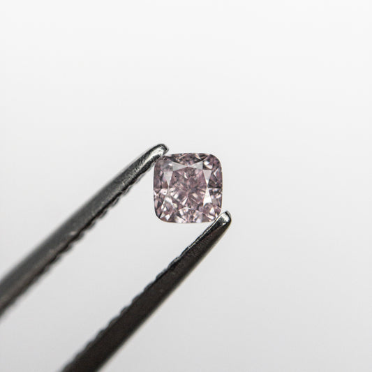 0.21ct 3.09x3.04x2.28mm GIA SI2 Fancy Purplish Pink Cushion Brilliant π¦πΊ 24097-01