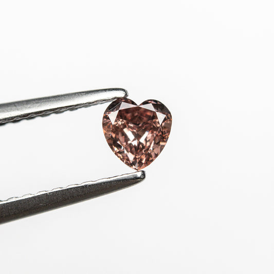 0.23ct 4.15x3.96x2.04mm GIA VS1 Fancy Deep Orangy Pink Heart Brilliant π¦πΊ 24121-01