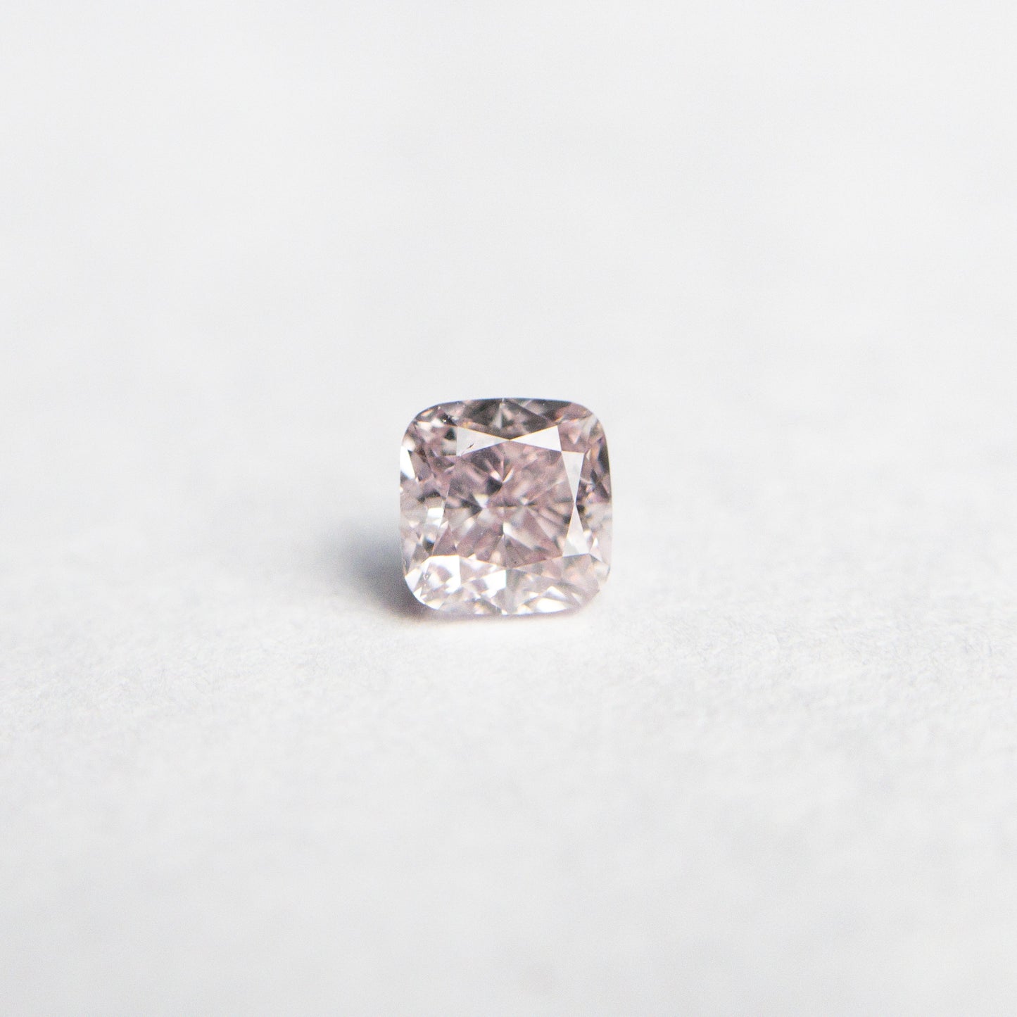 0.26ct 3.42x3.37x2.43mm GIA SI1 Fancy Purplish Pink Cushion Brilliant π¦πΊ 24102-01