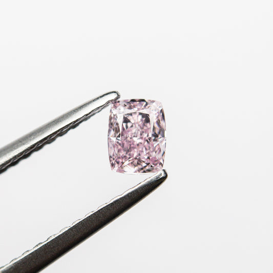 0.30ct 4.43x3.39x2.27mm GIA SI2 Fancy Intense Purple-Pink Cushion Brilliant π¨π¦ 24164-01