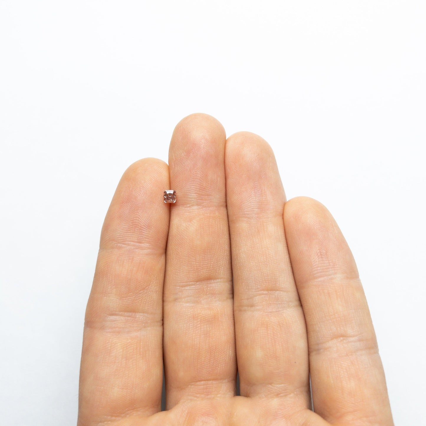 0.31ct 3.57x3.54x2.57mm GIA SI1 Fancy Deep Brownish Orangy Pink Cushion Brilliant π¦πΊ 24105-01