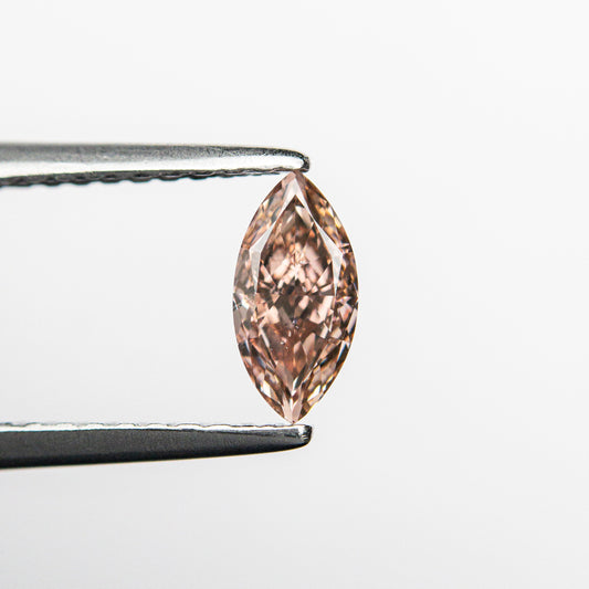 0.35ct 6.93x3.37x2.17mm SI1 Fancy Intense Orangy Pink Marquise Brilliant π¦πΊ 24149-01
