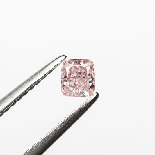 0.37ct 4.02x3.60x2.65mm GIA SI2 Fancy Pink Cushion Brilliant π¦πΊ 24141-01