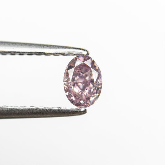 0.40ct 4.98x3.64x2.68mm GIA I1 Fancy Intense Purple-Pink Oval Brilliant π¦πΊ 24120-01