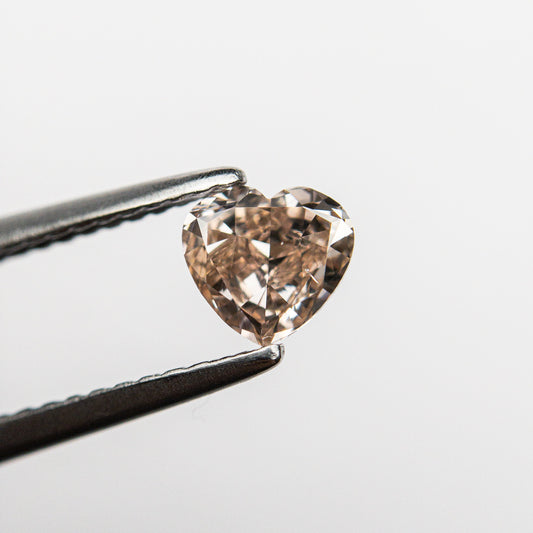 0.44ct 4.83x5.16x2.60mm GIA VS2 Fancy Deep Brown-Pink Heart Brilliant π¦πΊ 24154-01