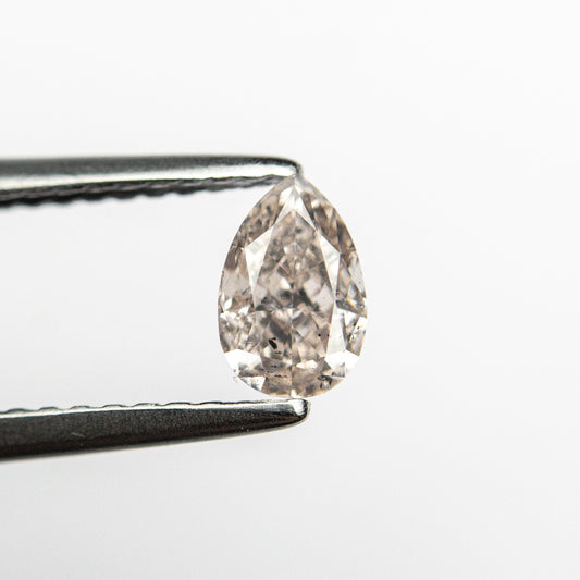 0.46ct 5.85x3.80x2.65mm SI2 Fancy Light Brownish Pink Pear Brilliant π¦πΊ 24118-01