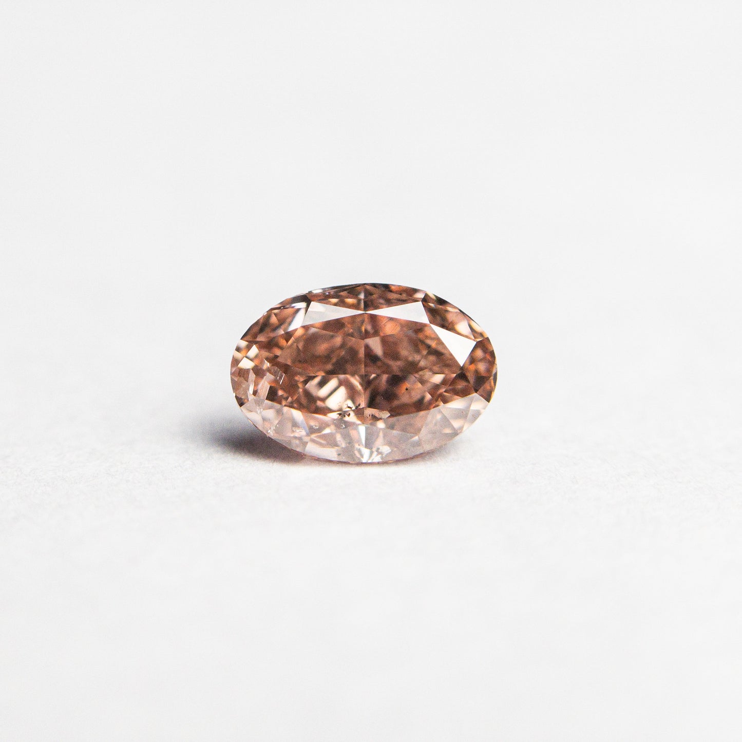 0.50ct 5.89x3.98x2.71mm GIA SI2 Fancy Deep Brownish Orangy Pink Oval Brilliant π¦πΊ 24163-01