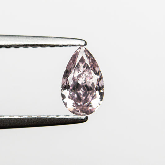 0.50ct 6.68x4.07x2.65mm GIA SI2 Fancy Purplish Pink Pear Brilliant π¦πΊ 24125-01