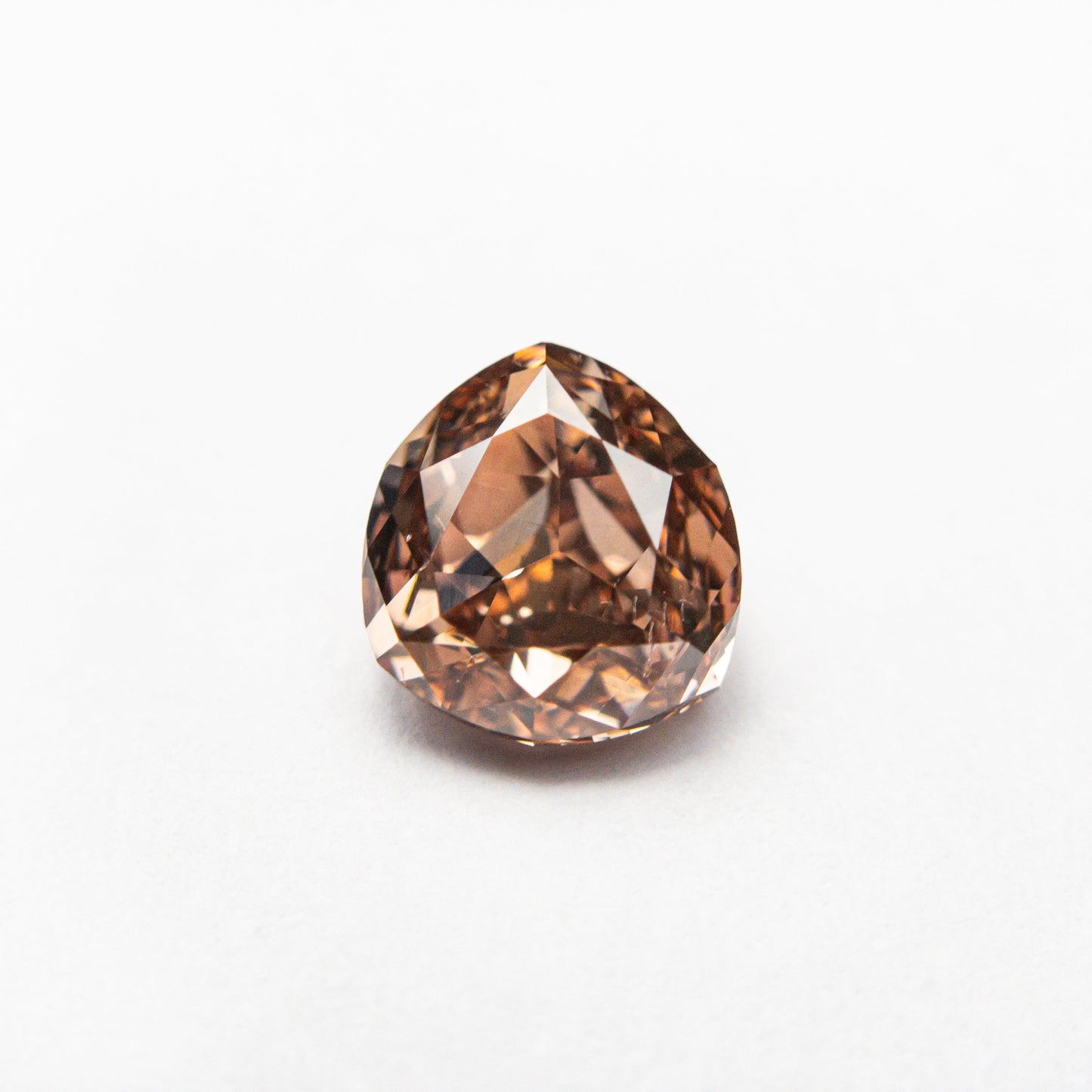 1.00ct 6.08x5.67x3.42mm GIA SI1 Fancy Deep Brown-Pink Trillion Brilliant π¦πΊ 24113-01