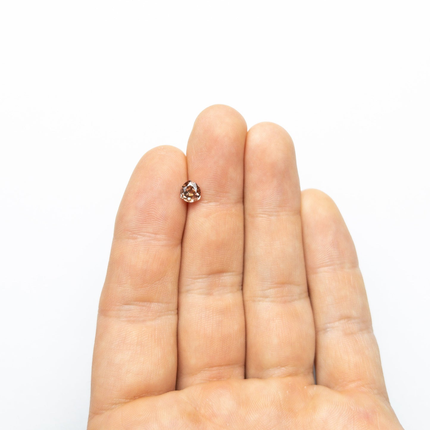 1.00ct 6.08x5.67x3.42mm GIA SI1 Fancy Deep Brown-Pink Trillion Brilliant π¦πΊ 24113-01