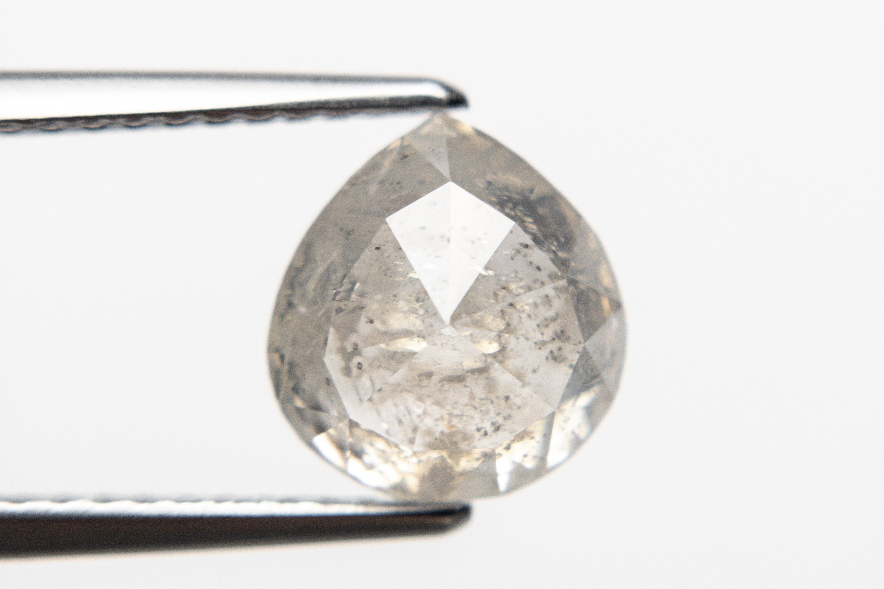 2.16ct 8.35x7.77x4.30mm Pear Double Cut 18455-03 - Misfit Diamonds