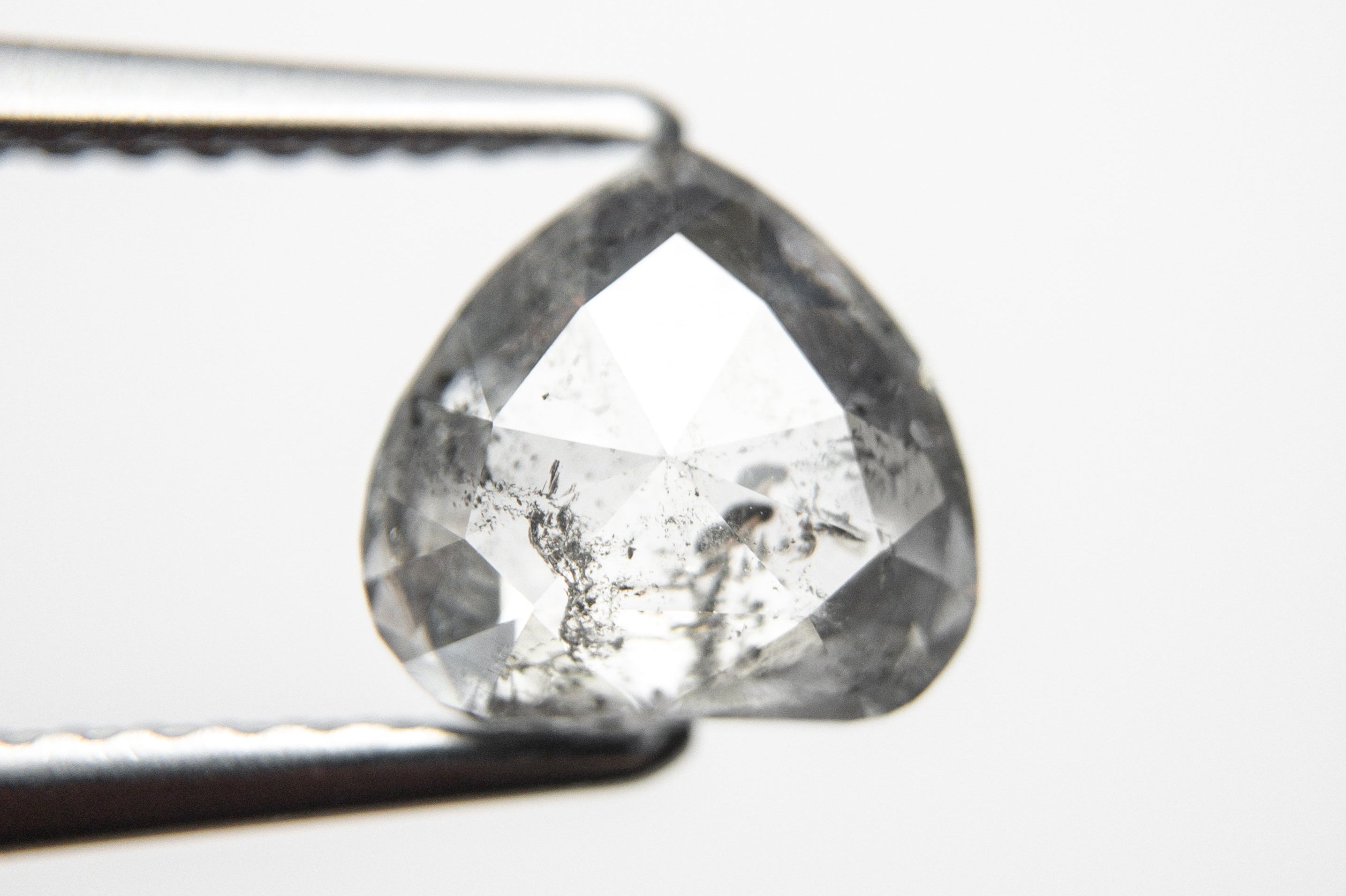 1.64ct 7.33x7.72x3.39mm Pear Rosecut 18726-10 Hold D3236 - Misfit Diamonds