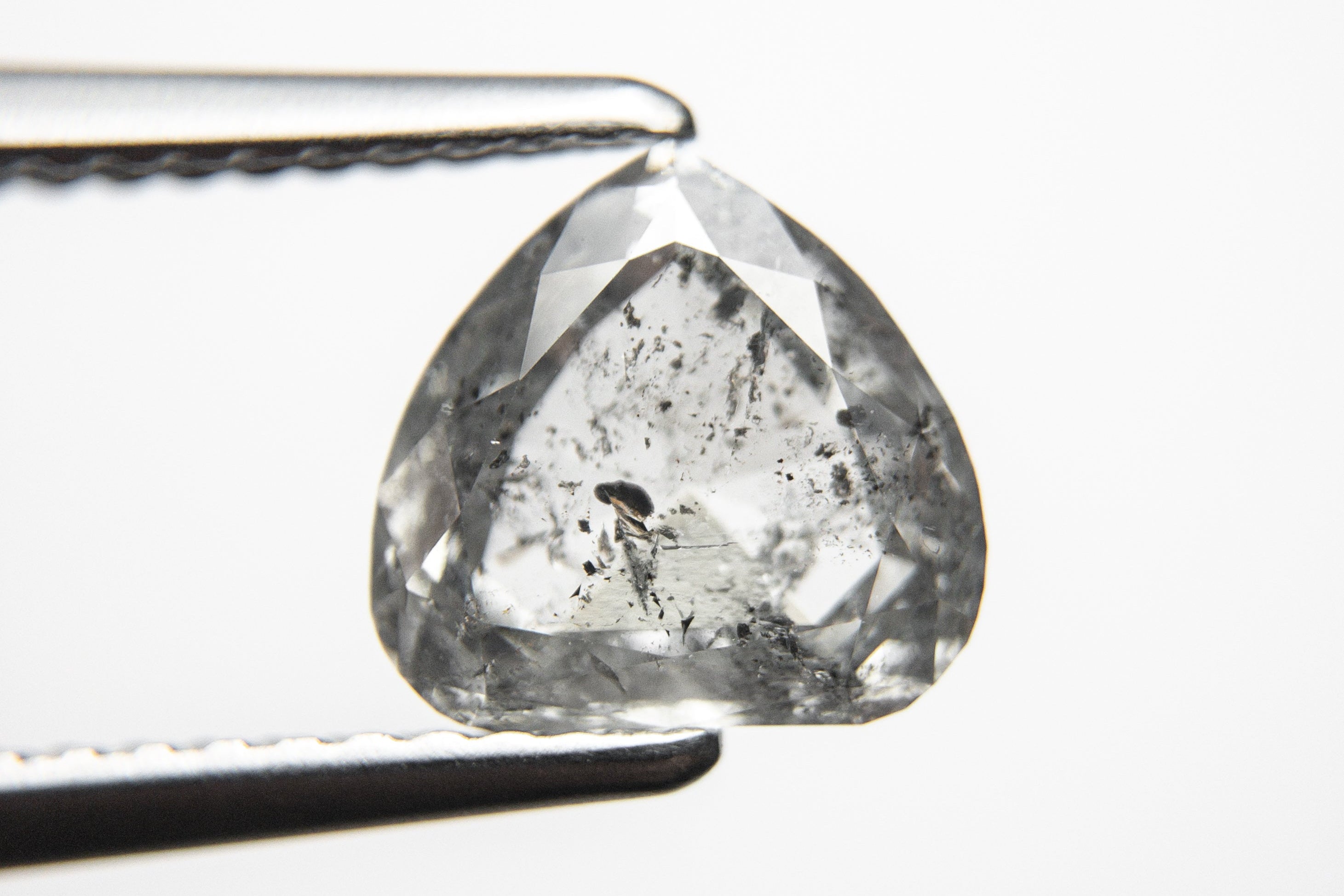1.64ct 7.33x7.72x3.39mm Pear Rosecut 18726-10 Hold D3236 - Misfit Diamonds