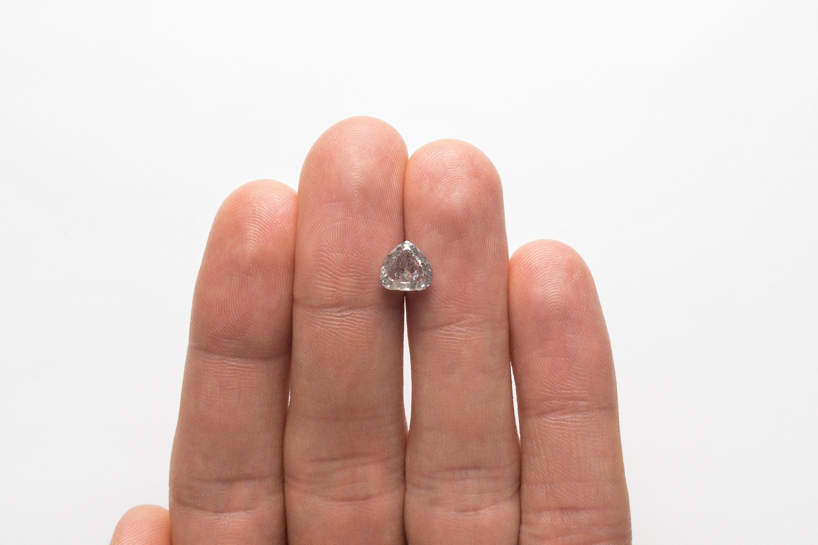1.64ct 7.33x7.72x3.39mm Pear Rosecut 18726-10 Hold D3236 - Misfit Diamonds