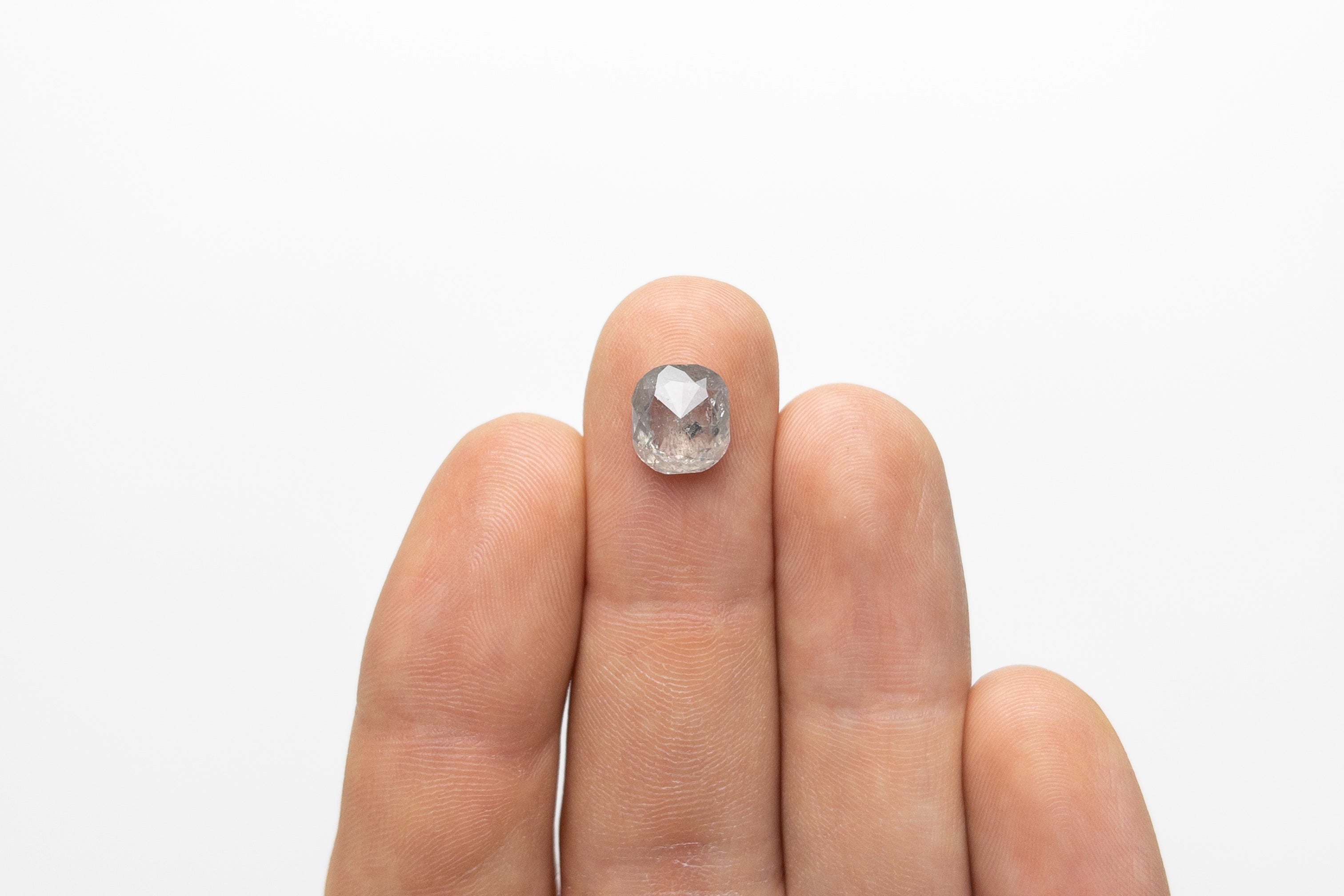 2.77ct 9.12x8.15x3.65mm Cushion Rosecut 18727-04 - Misfit Diamonds