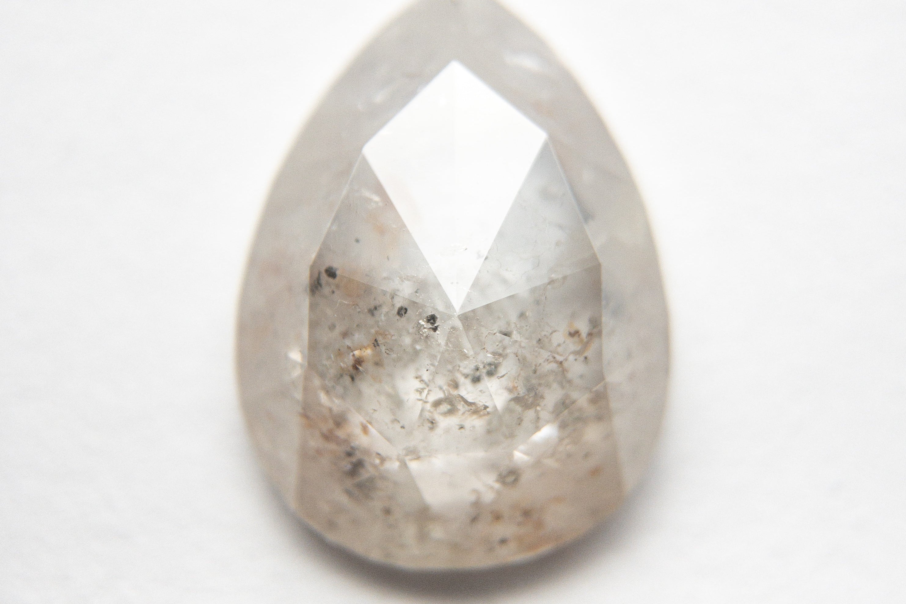 2.90ct 11.49x8.50x3.65mm Pear Rosecut 18790-03 - Misfit Diamonds