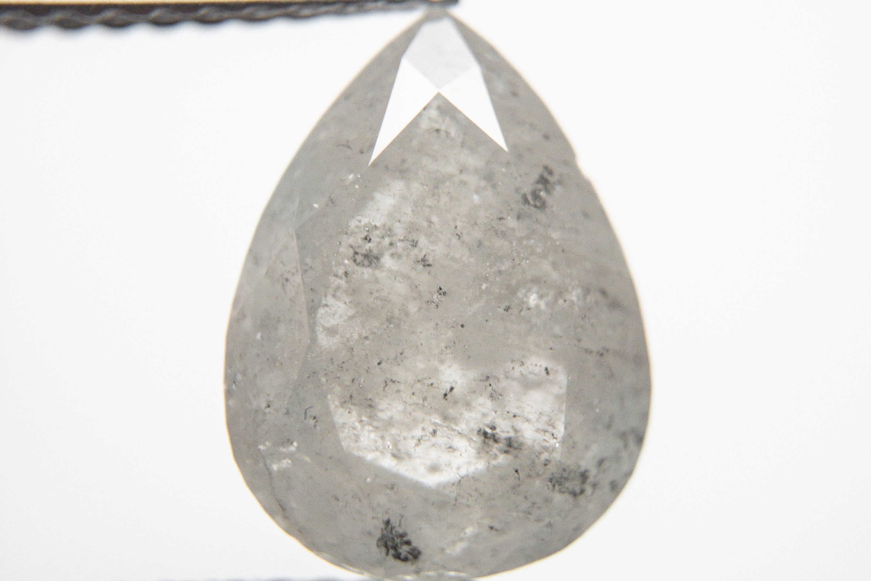 3.19ct 10.84x8.12x4.39mm Pear Double Cut 18790-05 - Misfit Diamonds