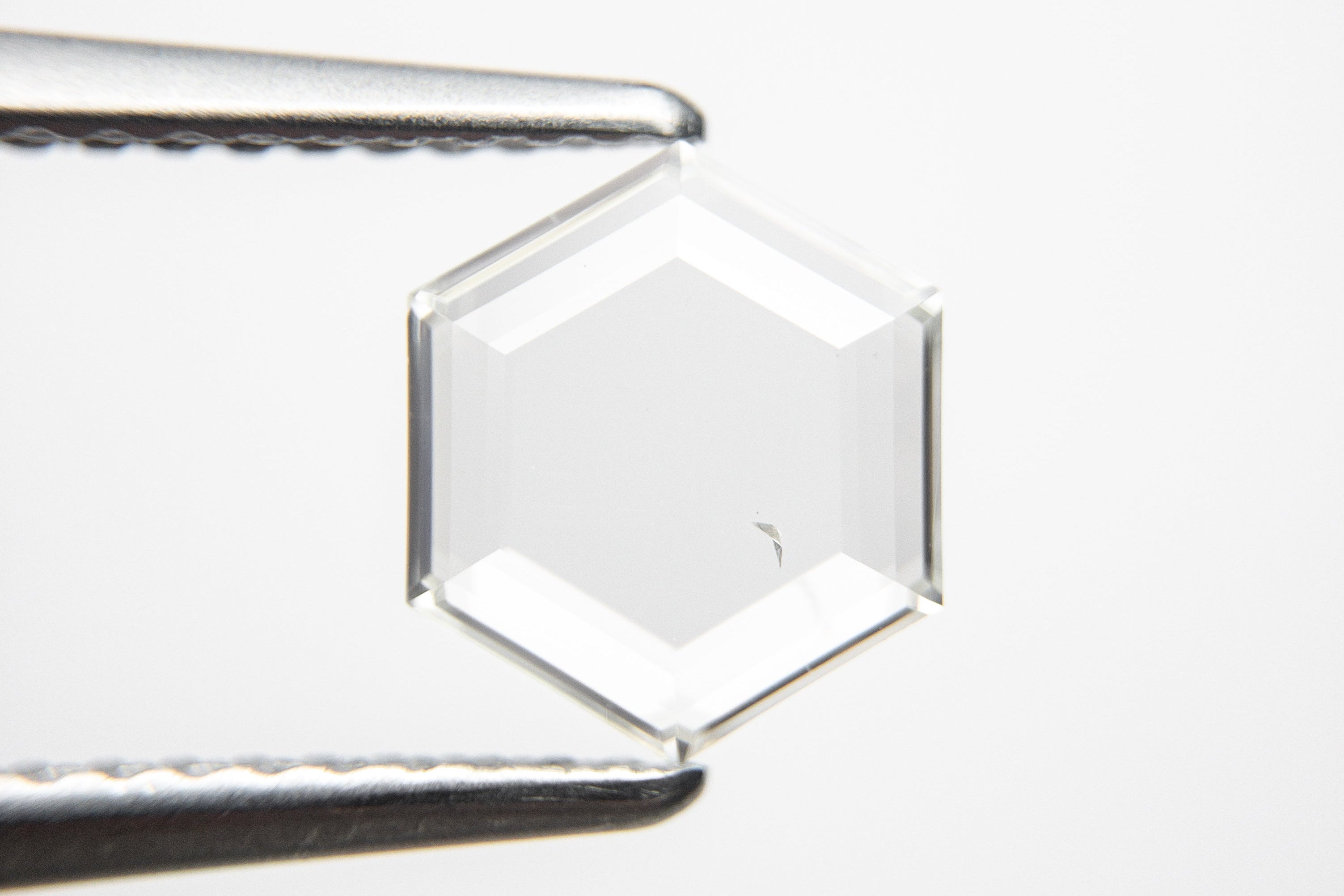 1.03ct 8.01x7.00x1.78mm SI1 J-K Hexagon Portrait Cut 18878-04 - Misfit Diamonds