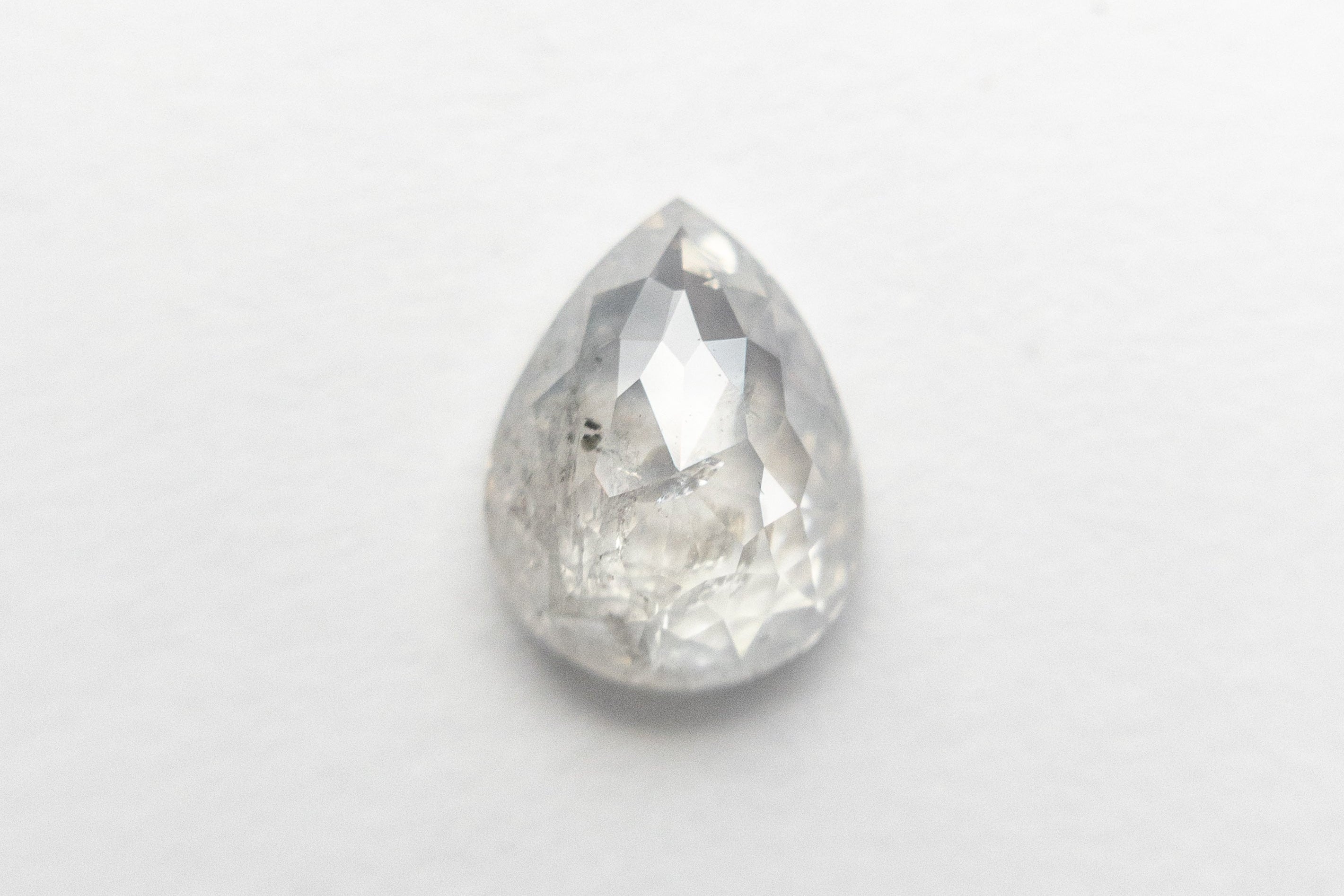 0.83ct 6.64x5.12x2.89mm Pear Double Cut 19143-11 - Misfit Diamonds