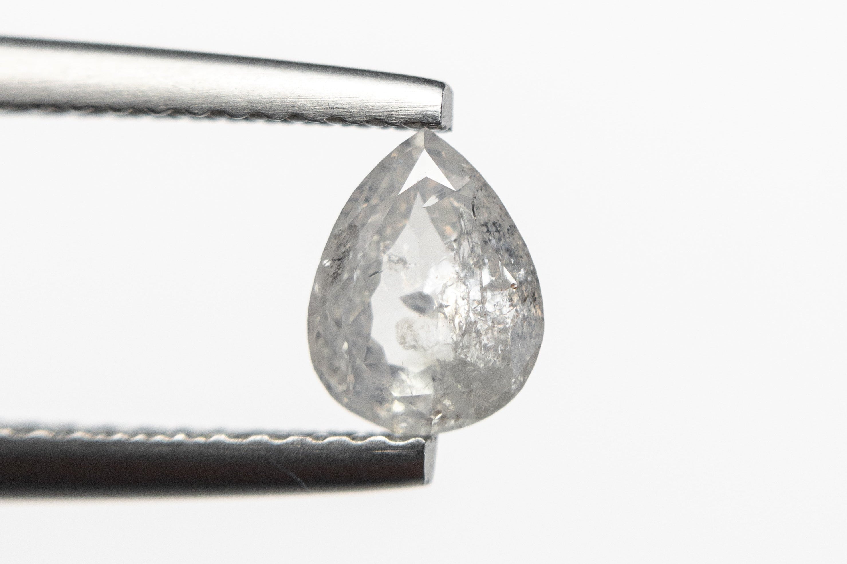 0.83ct 6.64x5.12x2.89mm Pear Double Cut 19143-11 - Misfit Diamonds