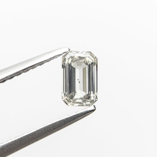 0.52ct 5.68x3.68x2.28mm SI2 Fancy Grey Cut Corner Rectangle Step Cut 19923-27