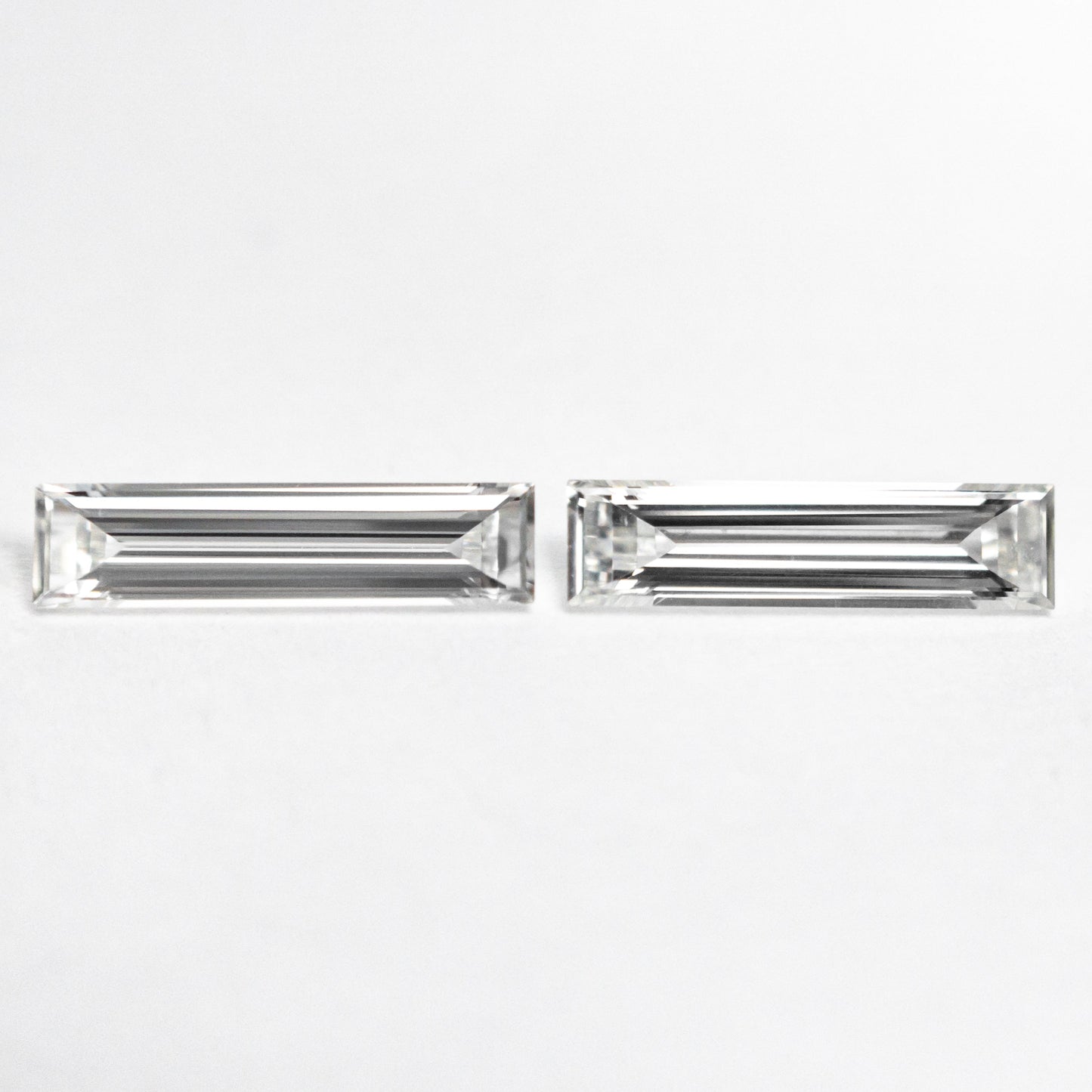 0.43cttw 2pc 8.07x1.98x1.22mm 8.07x2.05x1.29mm Baguette Step Cut Matching Pair 24701-01