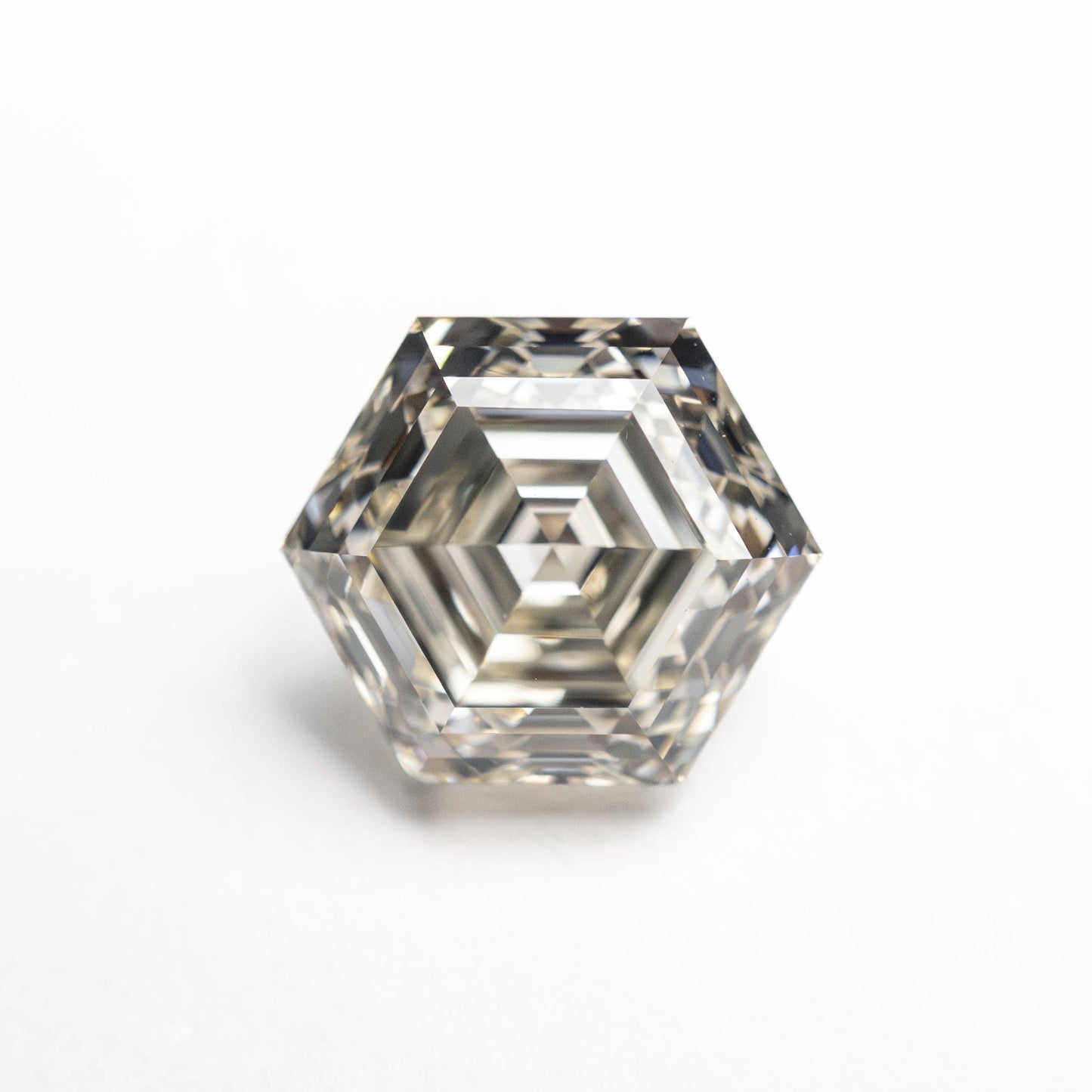 2.07ct 8.18x7.02x4.88mm VVS2 O-P Hexagon Step Cut π¨π¦ 24993-01