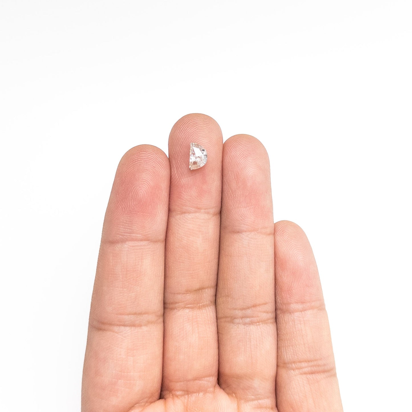 1.00ct 7.17x4.58x3.38mm Half Moon Rosecut π¨π¦ 25647-01