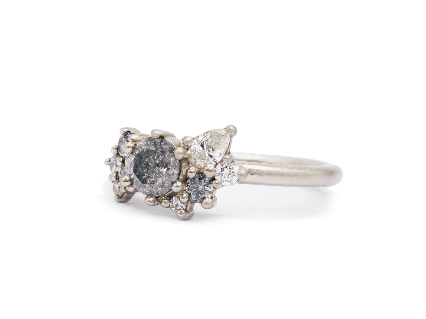 Daniel Ring - 0.58ct Salt + Pepper Diamond