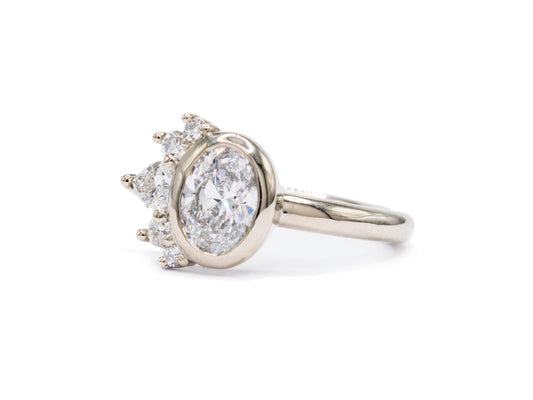 Meg Ring - 0.76ct VVS1 D Lab Diamond