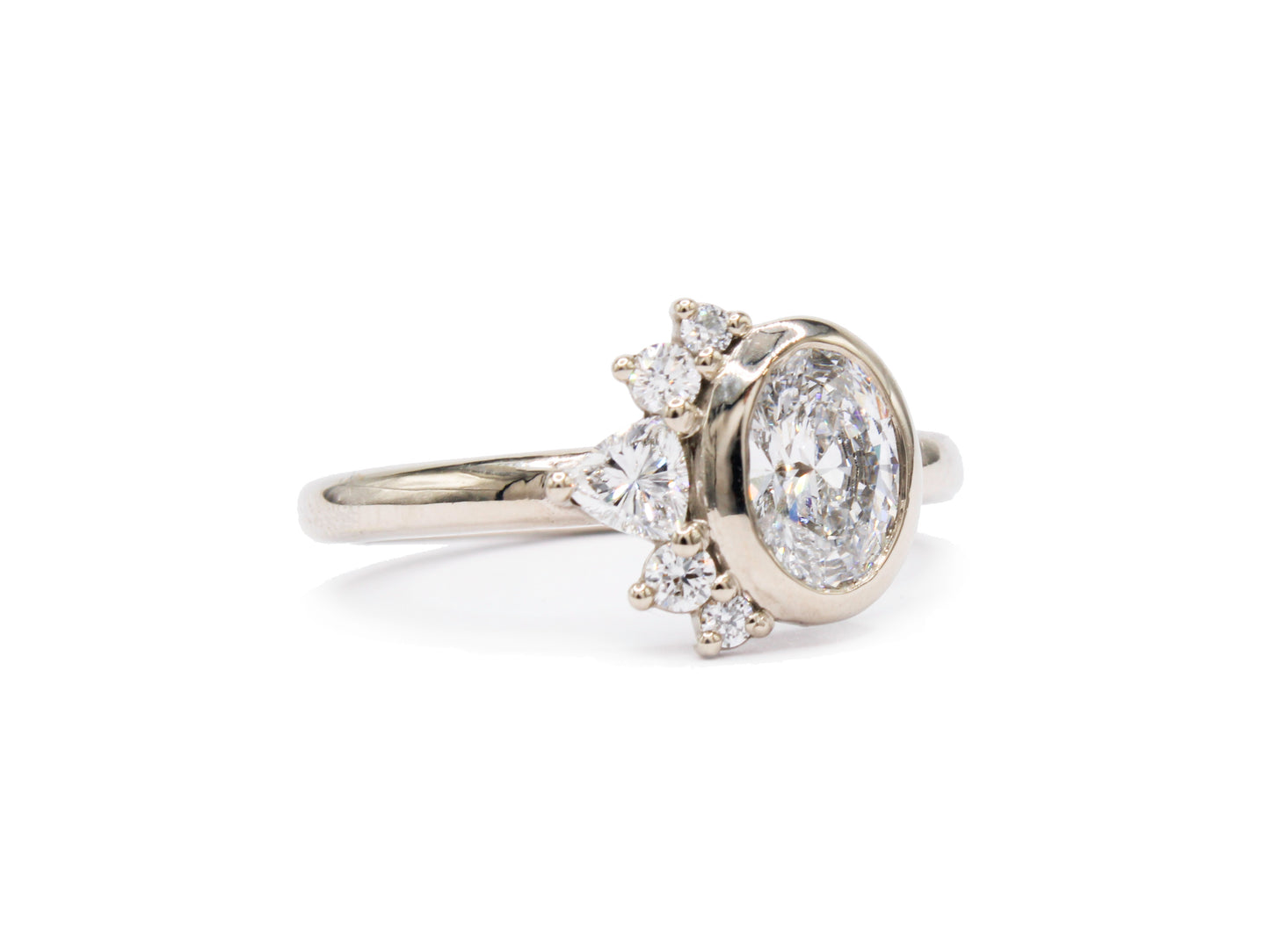 Meg Ring - 0.76ct VVS1 D Lab Diamond
