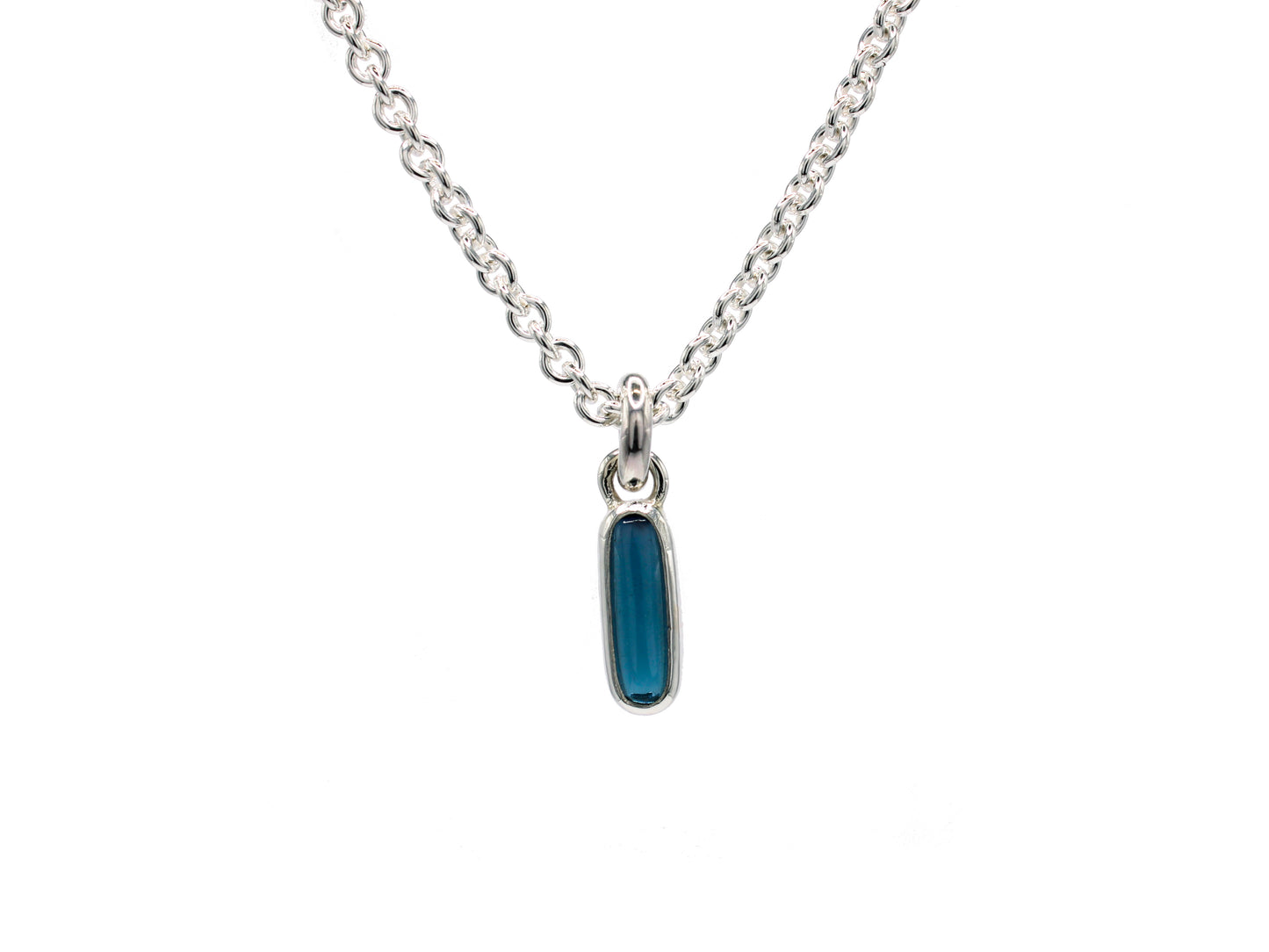 Tourmaline Lozenge Pendant #001