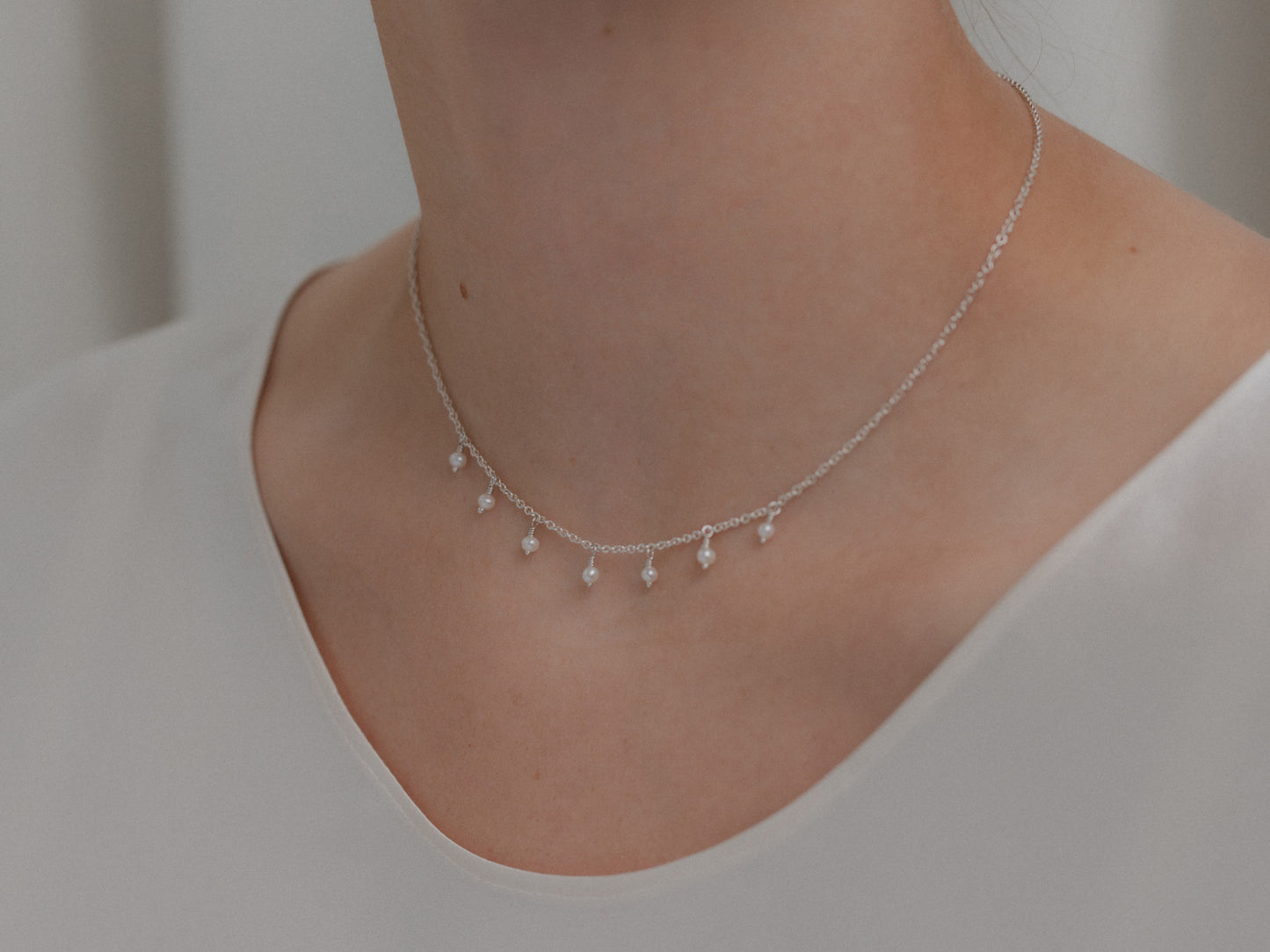 Pearl Drop Necklace