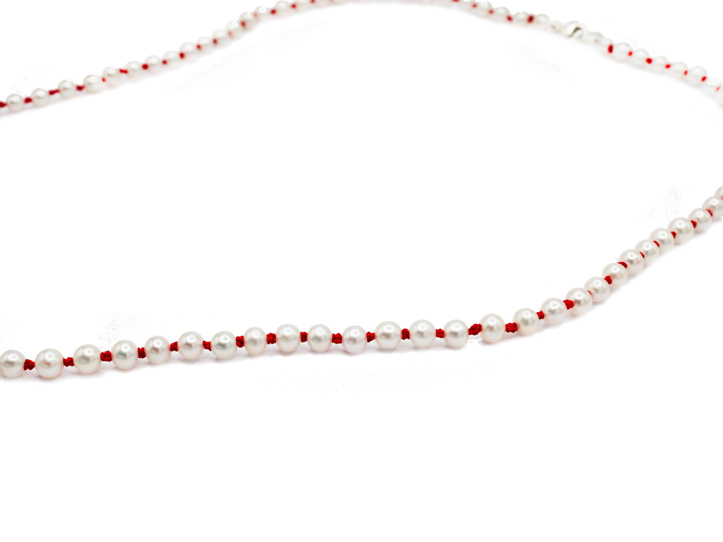 Hand Knotted Pearl Necklace