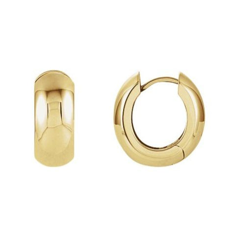 Bold Hinge Hoops