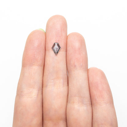 0.66ct 7.91x5.59x1.86mm Shield Rosecut Sapphire 22266-32