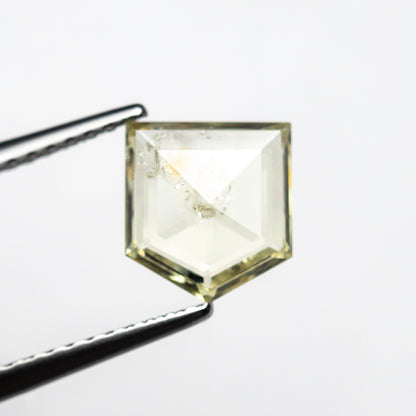 1.36ct 7.51x6.69x2.25mm Shield Double Cut Sapphire 22434-75