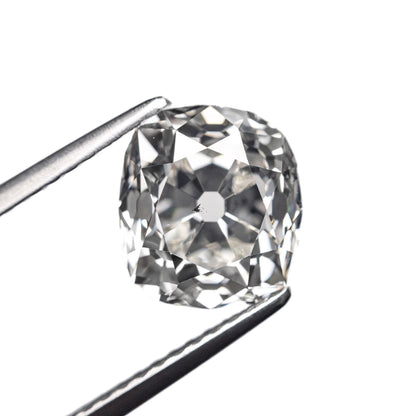 2.41ct 8.29x7.46x5.29mm GIA SI2 H Antique Old Mine Cut 26685-01