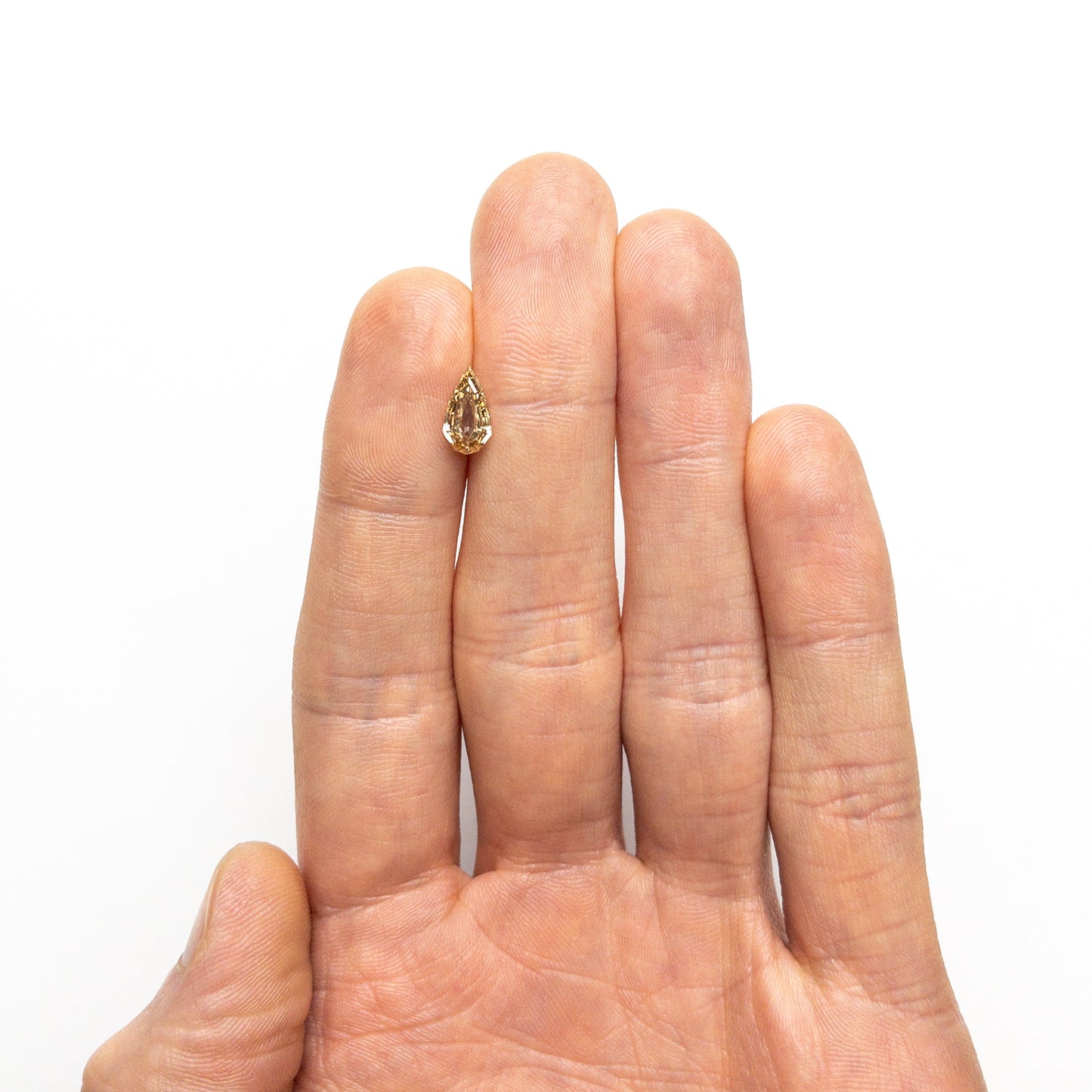 1.17ct 9.86x5.35x3.07mm VS1 C5 Geo Pear Step Cut 27082-17