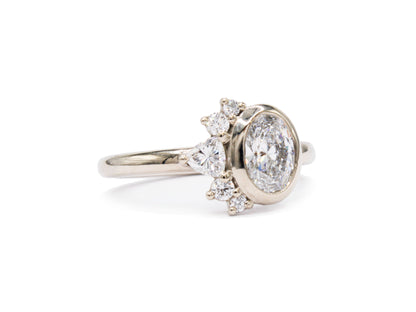 Meg Ring - 0.76ct VVS1 D Lab Diamond