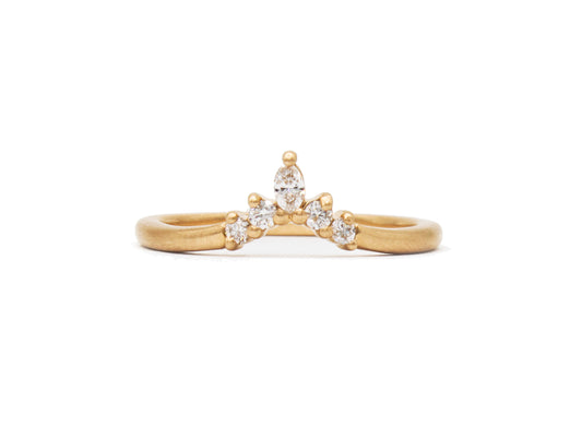 Lab Created Diamond Spire Band