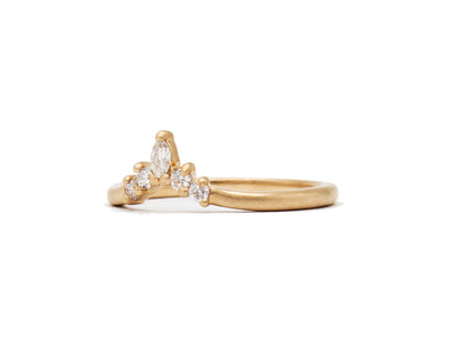 Lab Created Diamond Spire Band