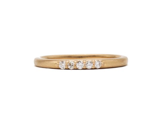 Lab Created Diamond Spring Band