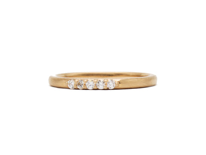 Lab Created Diamond Spring Band