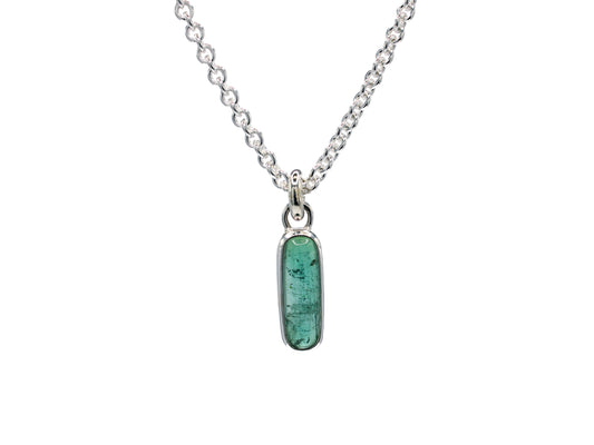 Tourmaline Lozenge Pendant #002