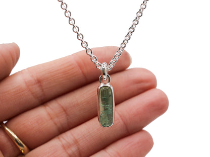 Tourmaline Lozenge Pendant #002