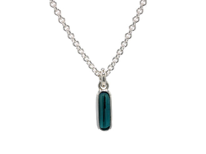 Tourmaline Lozenge Pendant #004