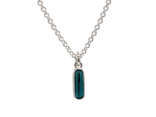 Tourmaline Lozenge Pendant #004