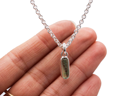Tourmaline Lozenge Pendant #005